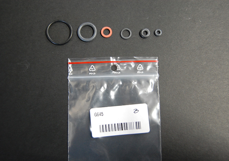 Set o-ring for spray gun G6